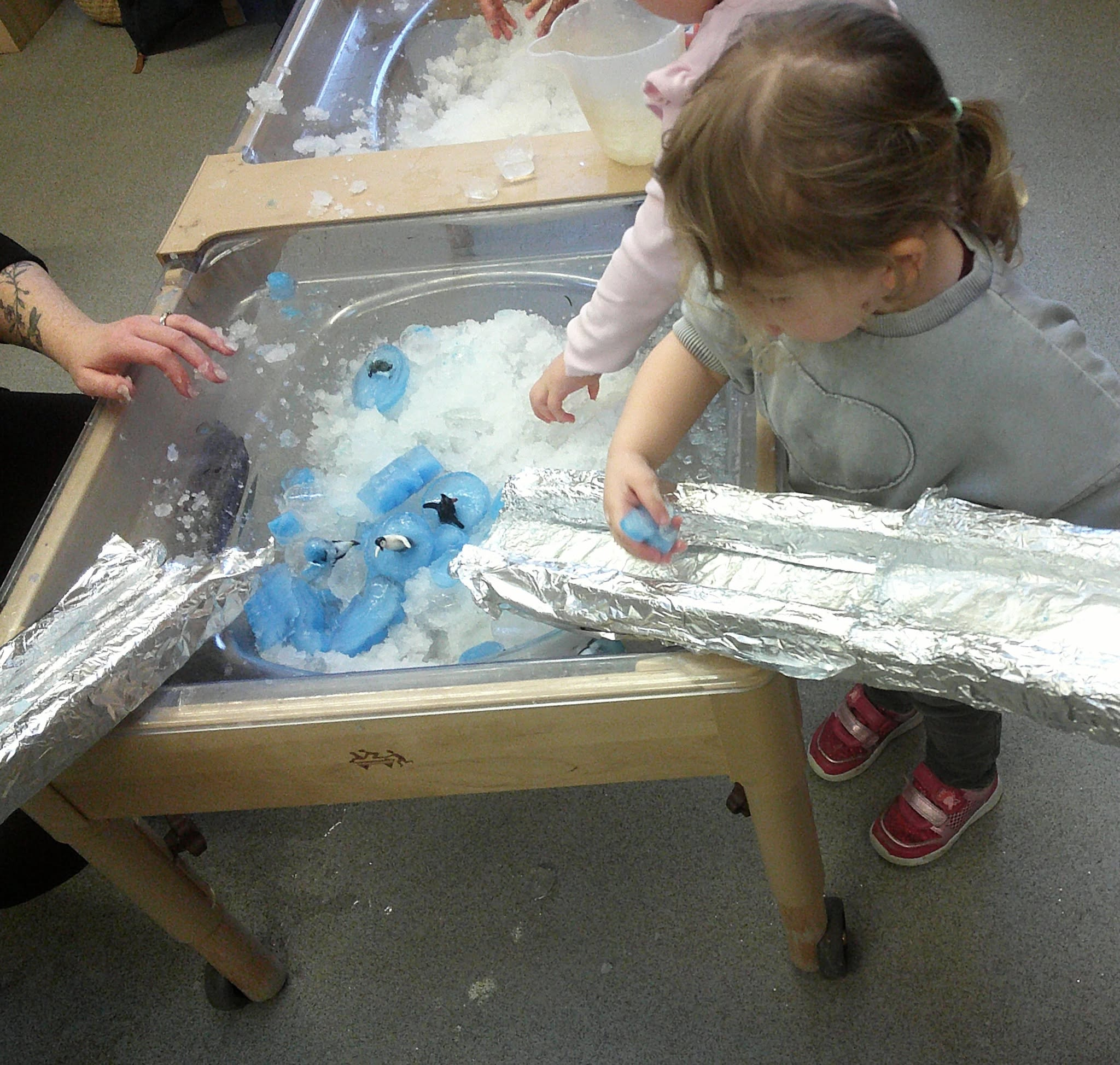 Nature and growing activities at Tiny Toez Westfield
