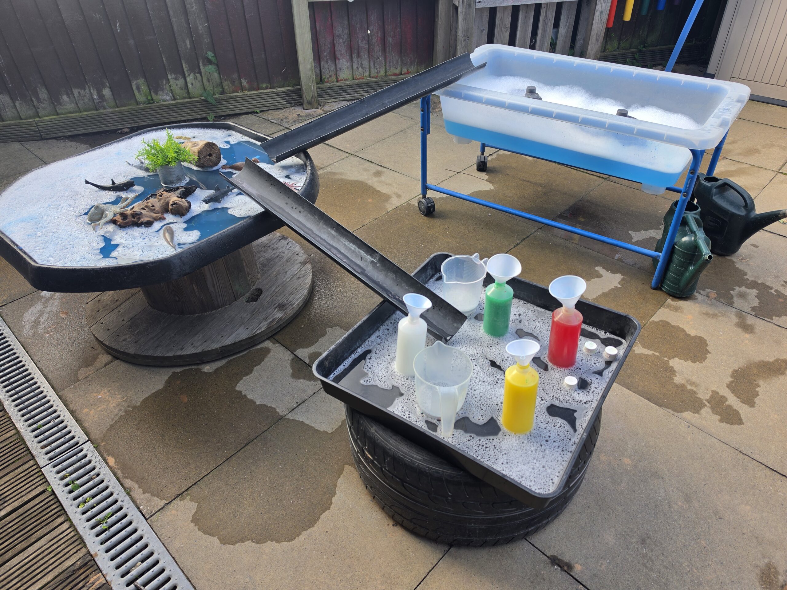 Outdoor play at Tiny Toez Tipton and Tividale