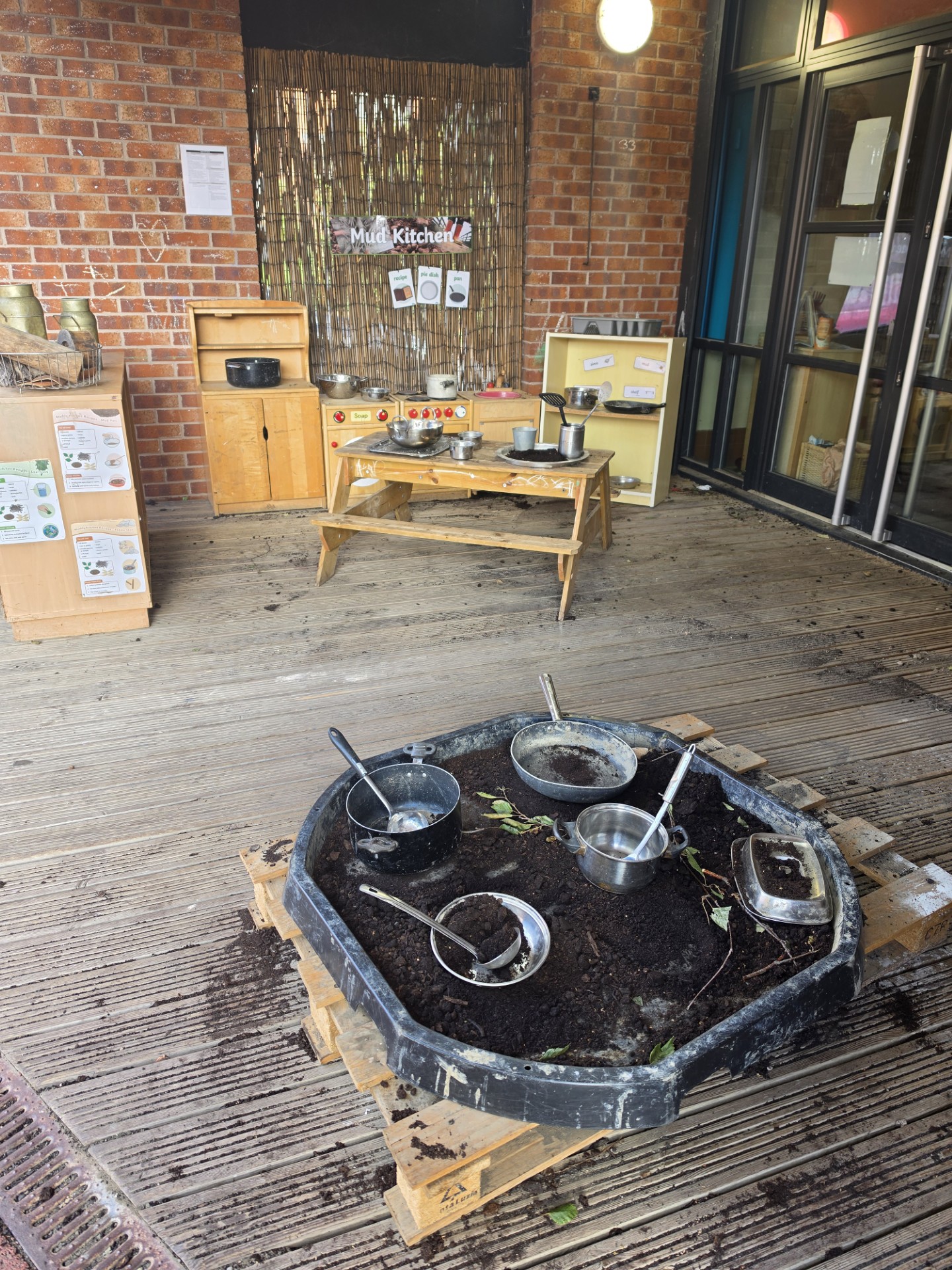 Tividale nursery outdoor environment