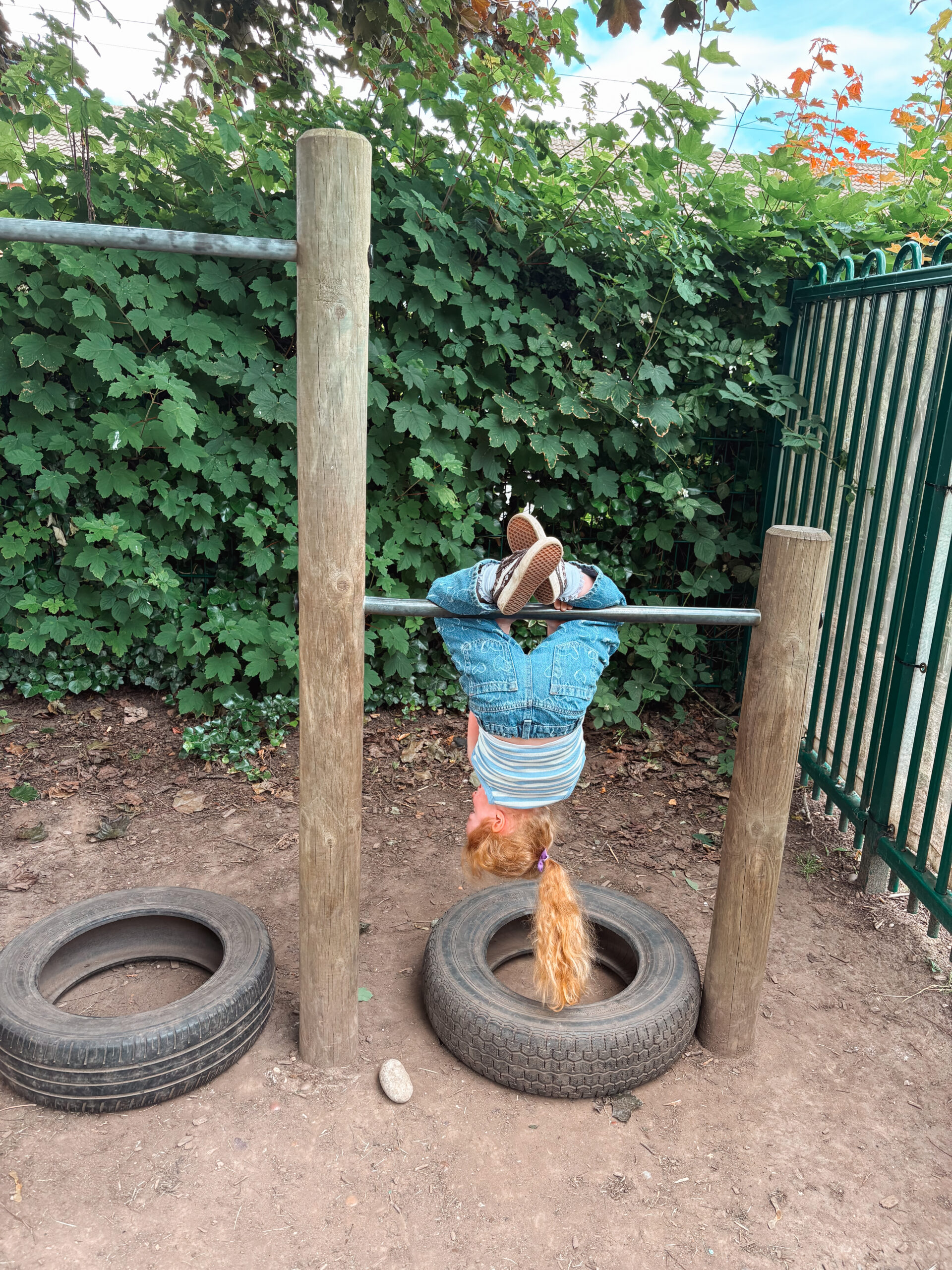 Outdoor nursery environment at Tiny Toez Tamworth