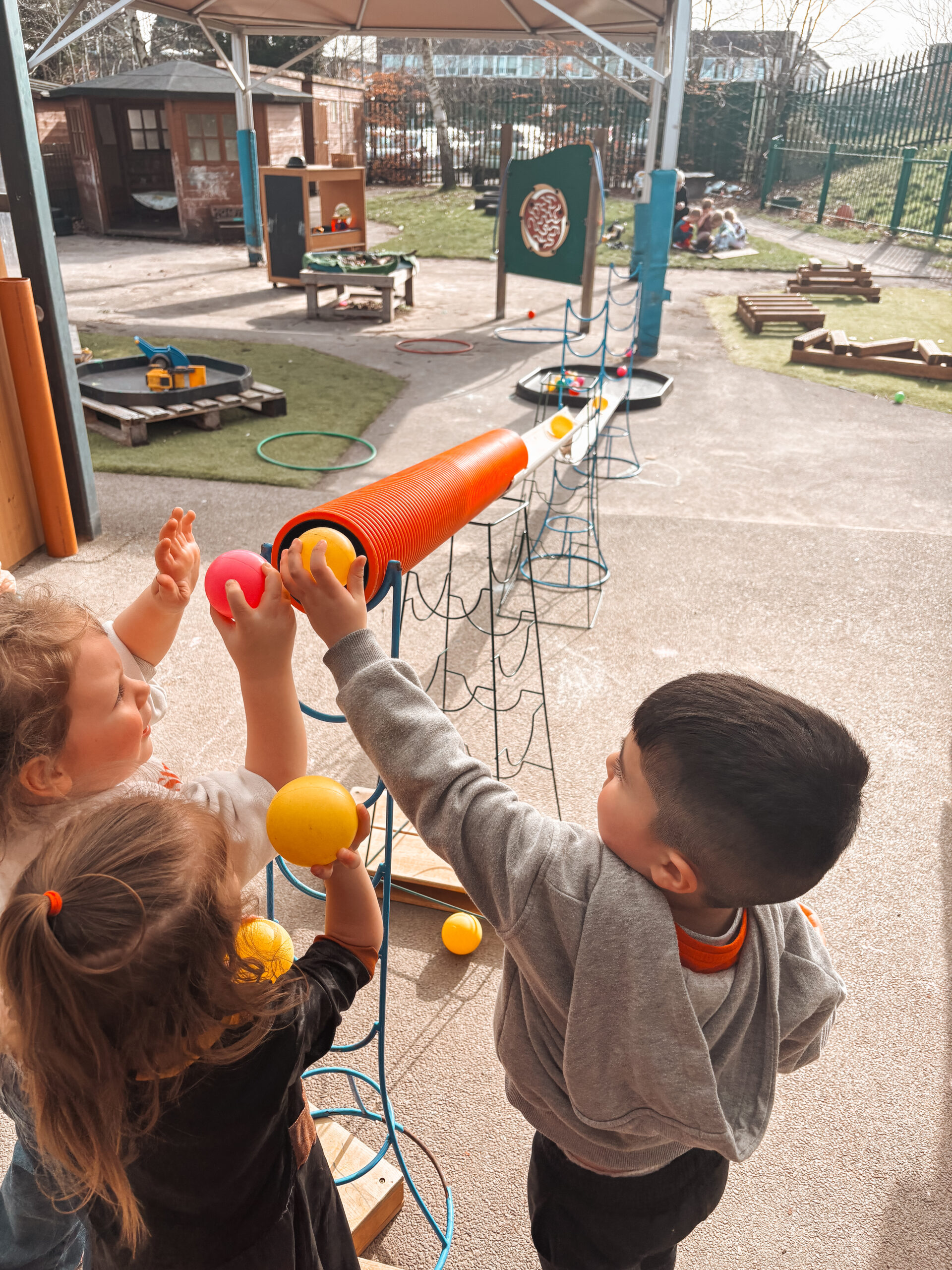 Child-led learning at Tiny Toez Cannock Chase