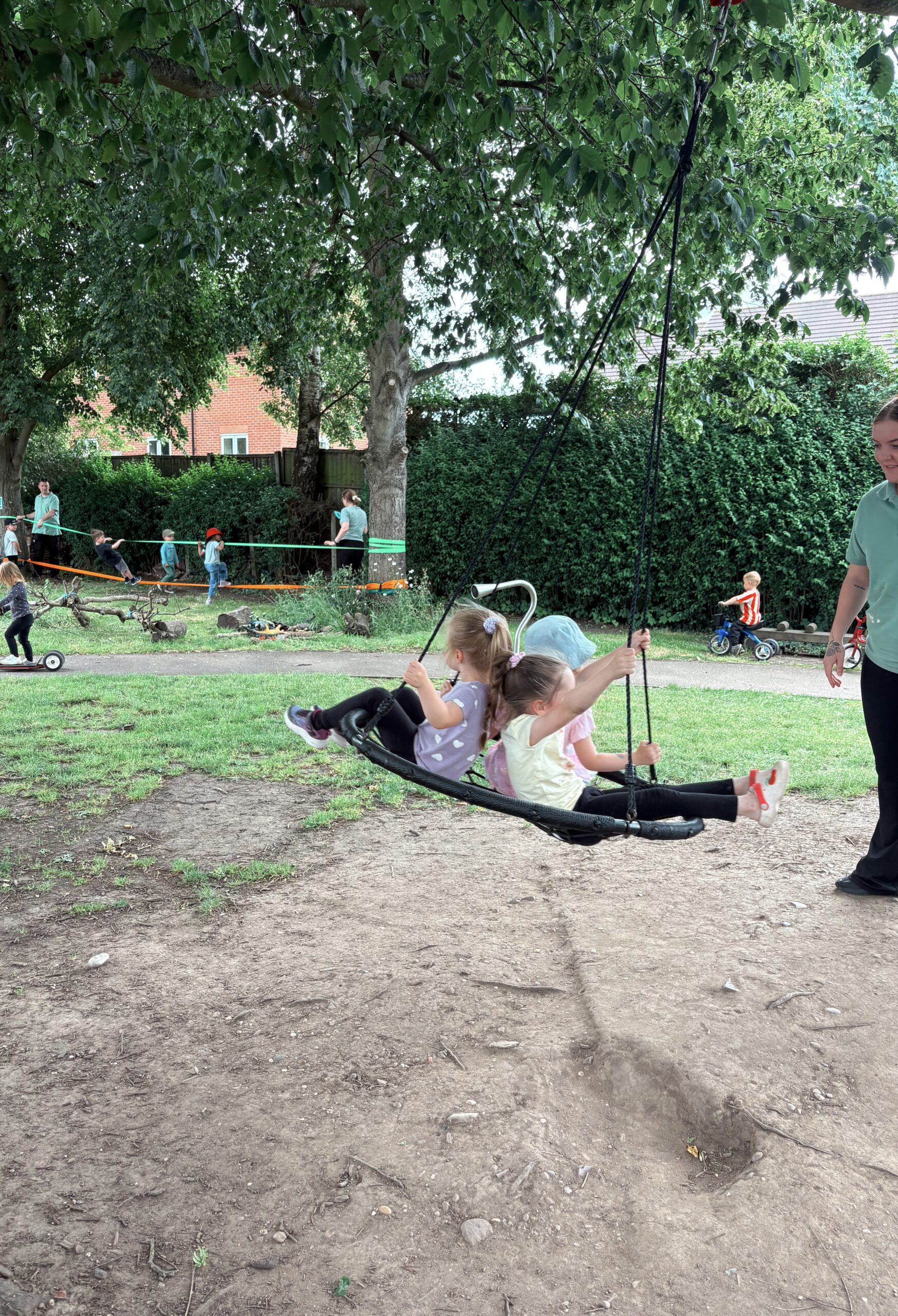 Garden exploration at Tiny Toez Tamworth
